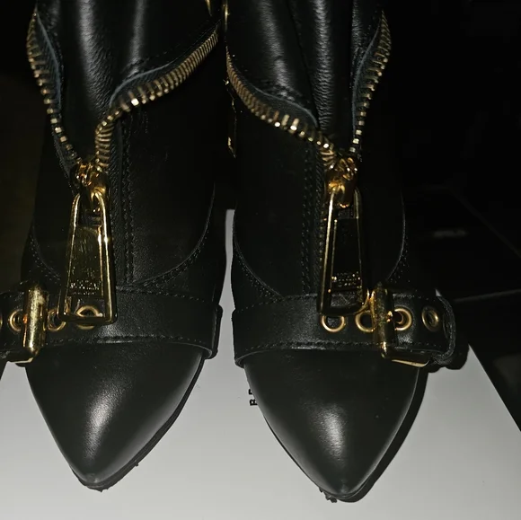 Moschino biker booties - Picture 4 of 5